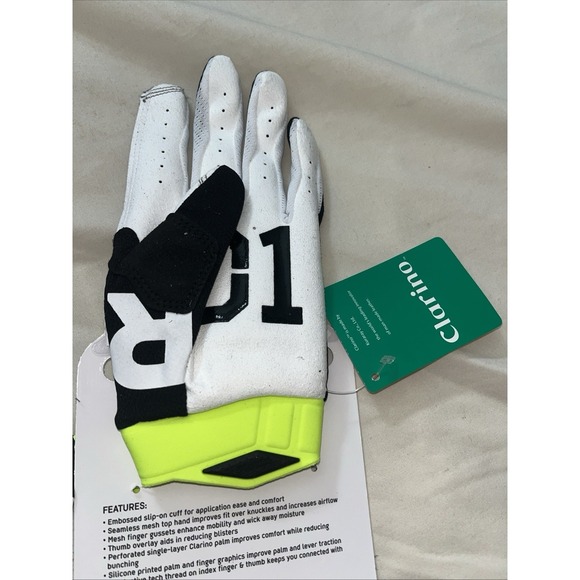 Brand‎ New With Tags 100% Men's iTrack Gloves, Black Small 10015-019-10 Biker - Picture 14 of 16